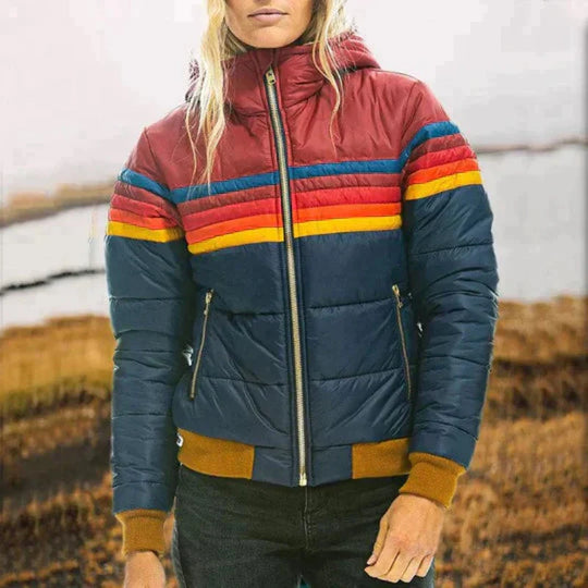 JULIA | RAINBOW STRIPE JACKET