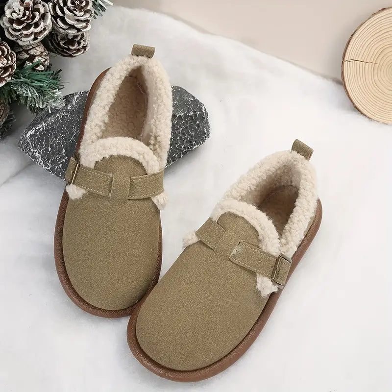 SARITA | PLUSH SLIP-ON FLATS