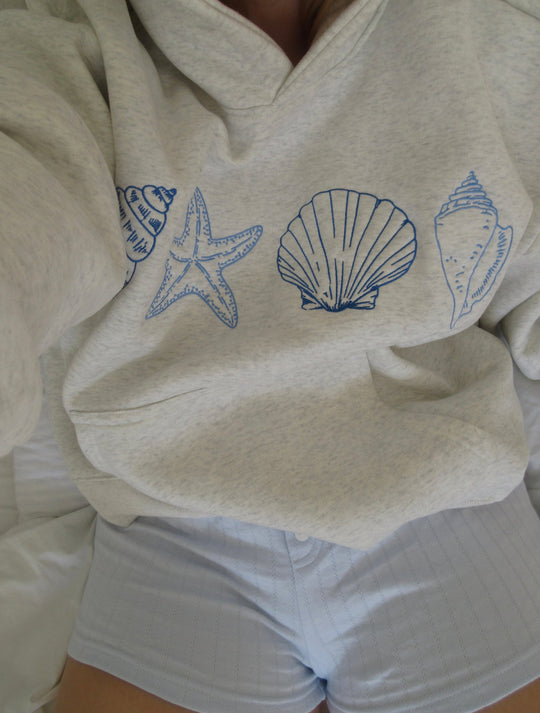 CLARIBEL | SEASHELL HOODIE