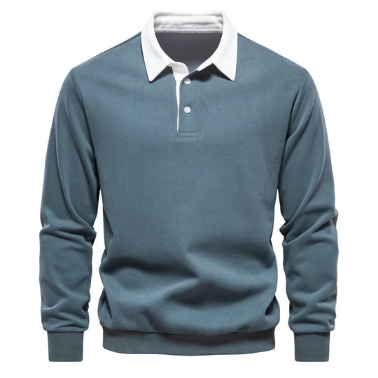 BRANDON | LONG-SLEEVE POLO SHIRT