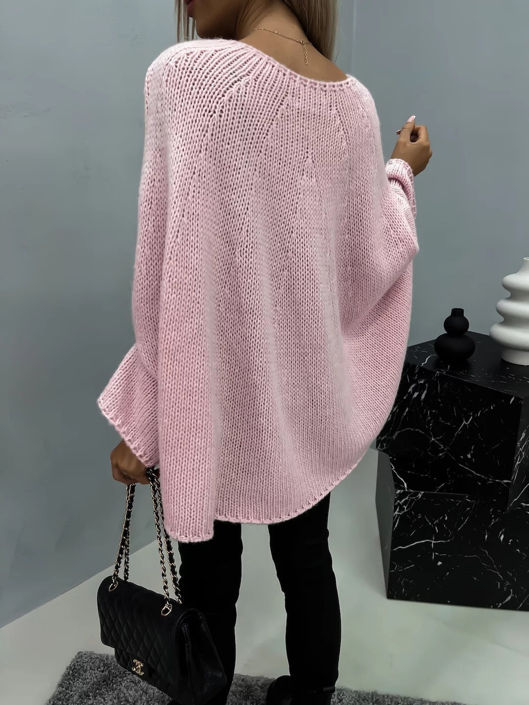 VIOLET | LOOSE STYLE SWEATER